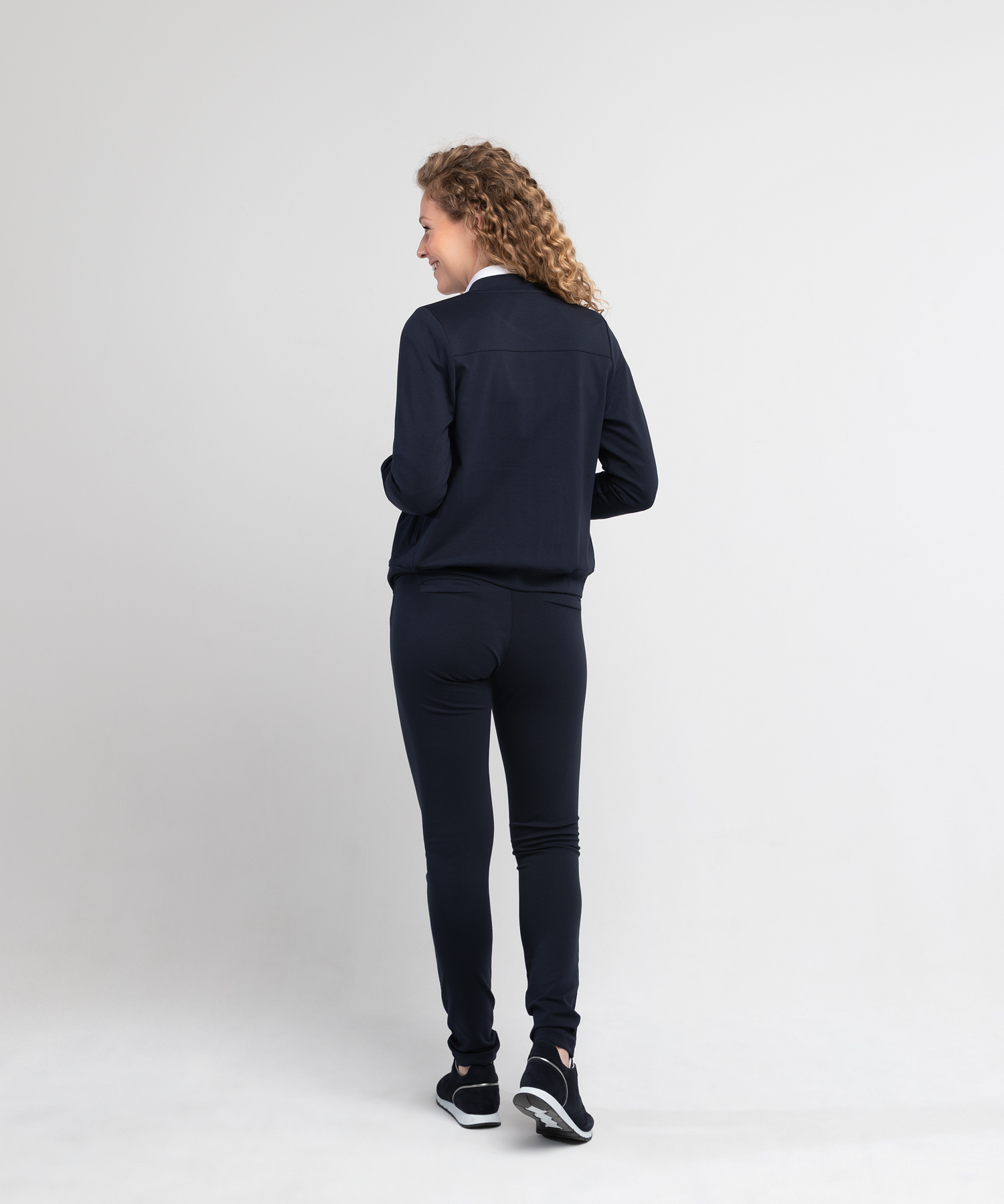 Dames bombervest Bursa (navy) 2.0